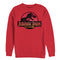 Men's Jurassic Park Logo Sunset Sweatshirt