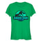 Junior's Jurassic Park Ocean Ripple Logo T-Shirt