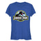 Junior's Jurassic Park Retro Party Logo T-Shirt