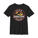 Boy's Jurassic Park Ranger T-Rex Silhouette T-Shirt