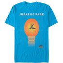 Men's Jurassic Park Mosquito Dinosaur DNA Stored In Amber T-Shirt