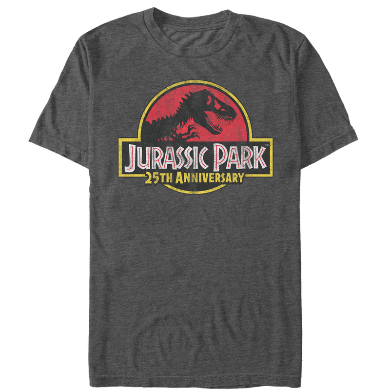 Men's Jurassic Park Retro 25th Anniversary Logo T-Shirt