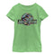 Girl's Jurassic World Hippie Flower Logo T-Shirt