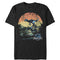 Men's Jurassic World Retro Raptor Sunset T-Shirt