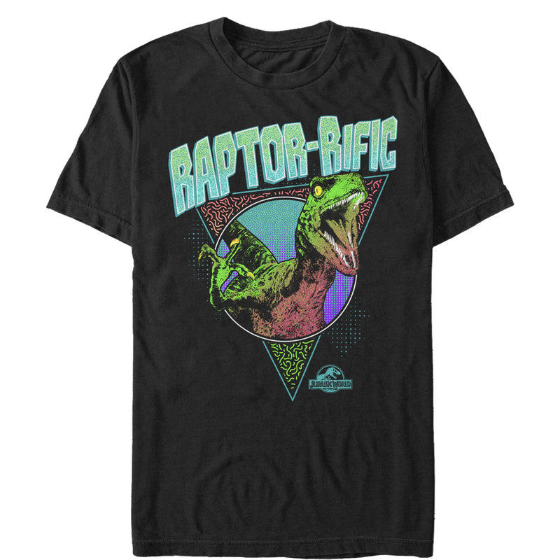 Men's Jurassic World Retro Raptorrific T-Shirt