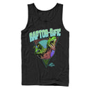 Men's Jurassic World Retro Raptorrific Tank Top