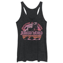 Women's Jurassic World Retro Adventure is Calling Racerback Tank Top