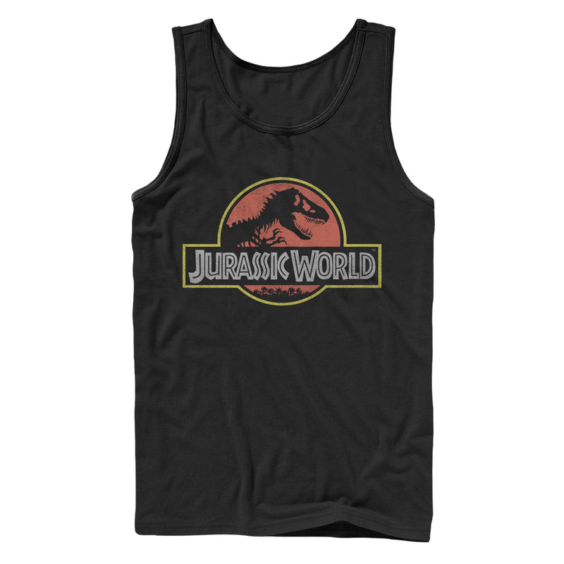 Men's Jurassic World Iconic Logo Tank Top