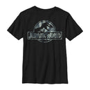 Boy's Jurassic World Jurassic Worldscale Tropical T. Rex Logo T-Shirt
