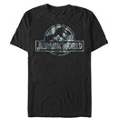 Men's Jurassic World Jurassic Worldscale Tropical T. Rex Logo T-Shirt