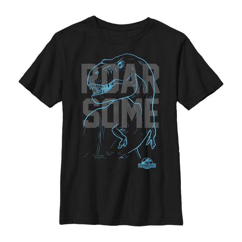 Boy's Jurassic World Roarsome Outline T-Shirt