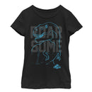 Girl's Jurassic World Roarsome Outline T-Shirt