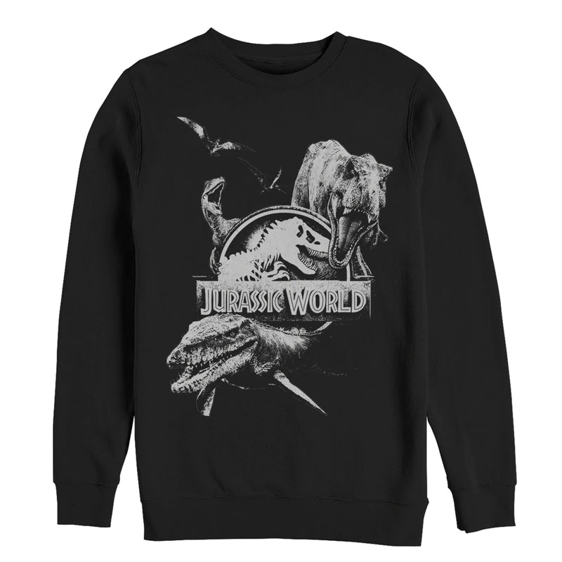 Men's Jurassic World: Fallen Kingdom Logo Attack Sweatshirt