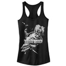 Junior's Jurassic World: Fallen Kingdom Logo Attack Racerback Tank Top