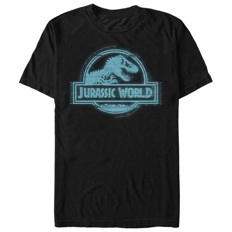 Men's Jurassic World: Fallen Kingdom Glitch Logo T-Shirt
