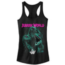 Junior's Jurassic World: Fallen Kingdom Raptor Eyes Racerback Tank Top