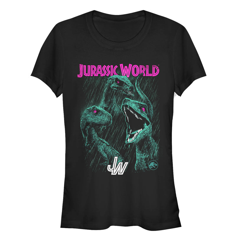 Junior's Jurassic World: Fallen Kingdom Raptor Eyes T-Shirt