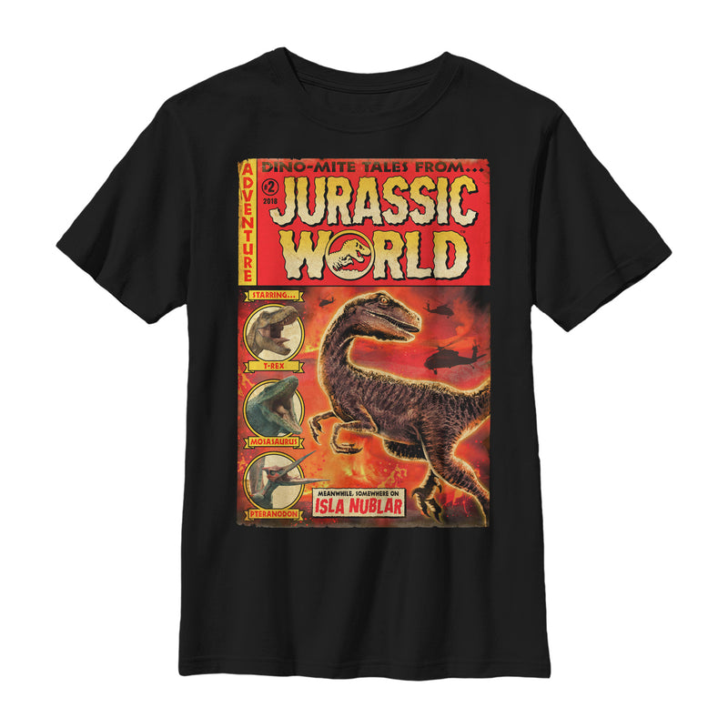 Boy's Jurassic World: Fallen Kingdom Dino-Mite Tales T-Shirt