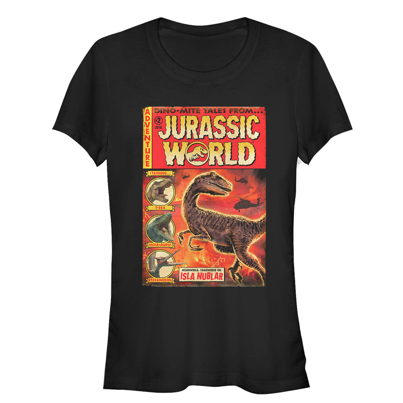 Junior's Jurassic World: Fallen Kingdom Dino-Mite Tales T-Shirt