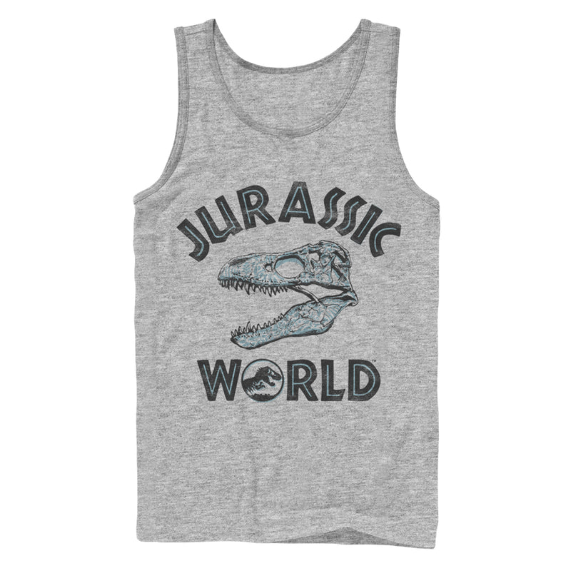 Men's Jurassic World: Fallen Kingdom Skeleton Logo Tank Top