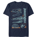 Men's Jurassic World: Fallen Kingdom Fossil Skulls T-Shirt