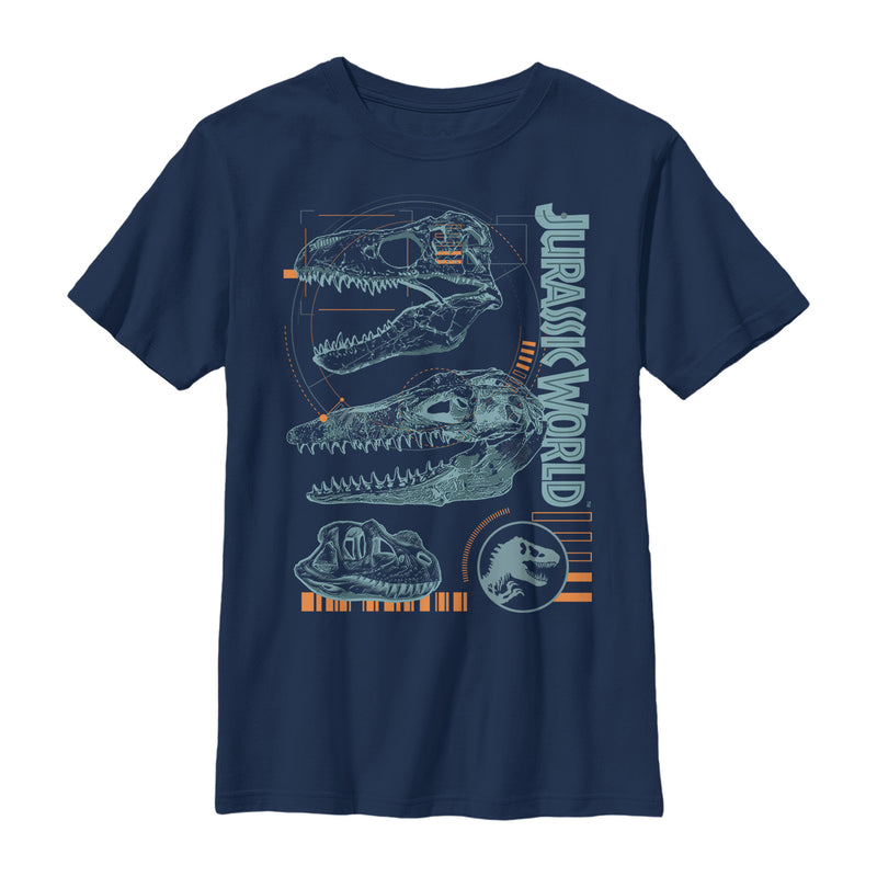 Boy's Jurassic World: Fallen Kingdom Fossil Skulls T-Shirt