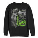 Men's Jurassic World: Fallen Kingdom Camo Print Dinosaurs Sweatshirt