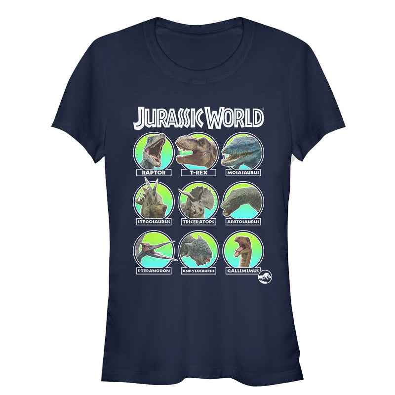 Junior's Jurassic World: Fallen Kingdom Dino All Stars T-Shirt