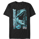Men's Jurassic World: Fallen Kingdom Blue Portrait T-Shirt