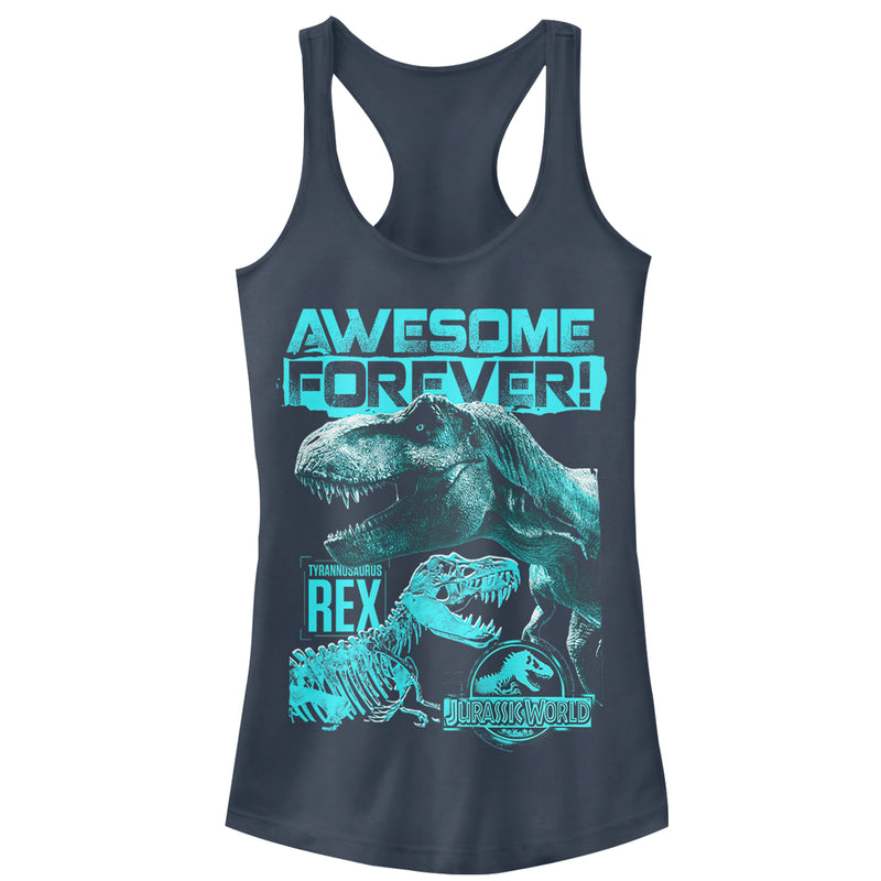 Junior's Jurassic World: Fallen Kingdom Forever T.Rex Racerback Tank Top