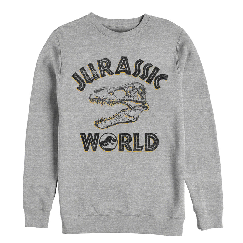 Men's Jurassic World: Fallen Kingdom Skull Fossil Sweatshirt