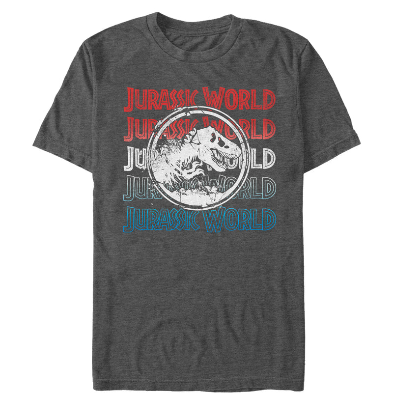 Men's Jurassic World: Fallen Kingdom 4th of July Logo T-Shirt