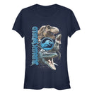 Junior's Jurassic World: Fallen Kingdom Dinosaur Montage T-Shirt