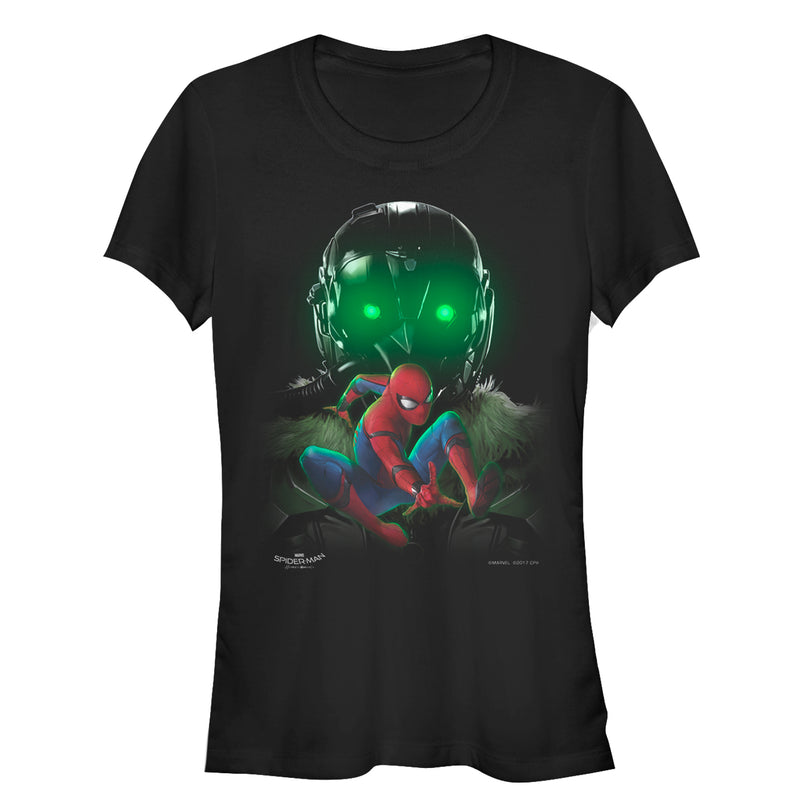 Junior's Marvel Spider-Man: Homecoming Vulture Eyes T-Shirt