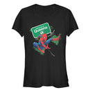 Junior's Marvel Spider-Man: Homecoming Welcome to Queens T-Shirt