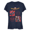 Junior's Marvel Spider-Man: Homecoming Four Square T-Shirt