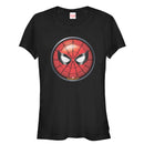 Junior's Marvel Spider-Man: Homecoming Circle Logo T-Shirt