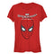 Junior's Marvel Spider-Man: Homecoming Mask Logo T-Shirt