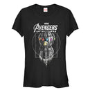 Junior's Marvel Avengers: Avengers: Infinity War Gauntlet Drip T-Shirt