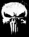 Men's Marvel Punisher Streaked Skull Symbol T-Shirt
