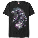 Men's Marvel Black Panther 2018 Paw Prints T-Shirt