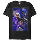 Men's Marvel Black Panther 2018 Character Collage T-Shirt