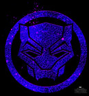 Boy's Marvel Black Panther 2018 Ember Mask T-Shirt