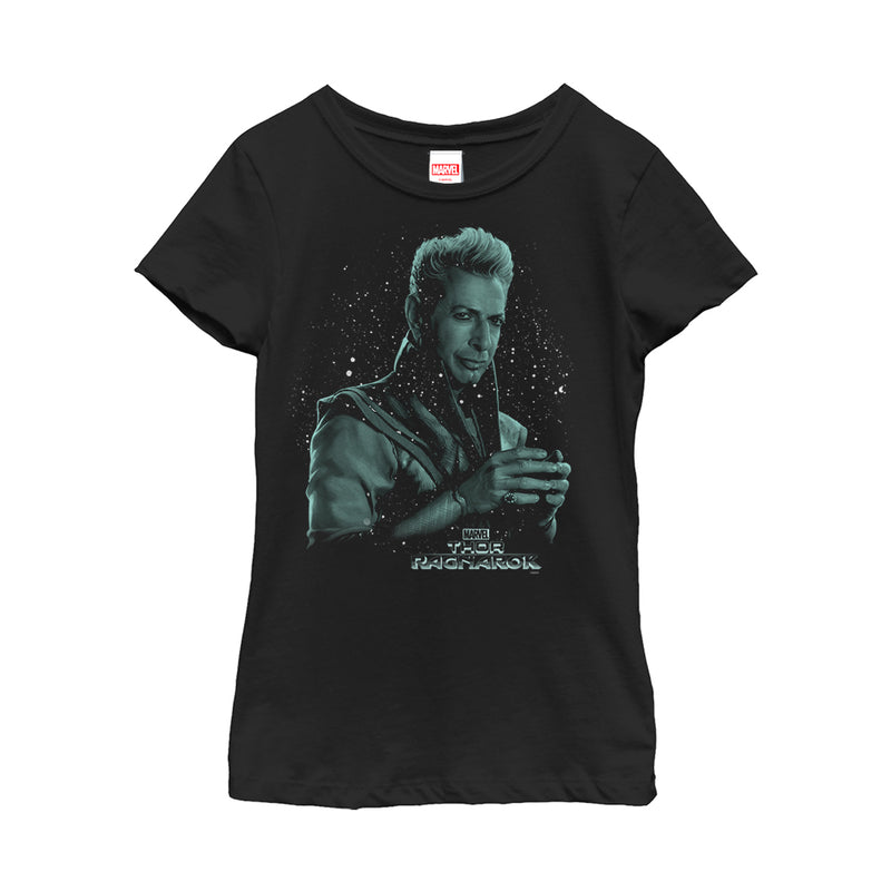 Girl's Marvel Thor: Ragnarok Grandmaster Star T-Shirt