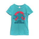 Girl's Marvel Thor: Ragnarok Hulk Sunset T-Shirt