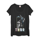 Women's Marvel Thor: Ragnarok Profile Scoop Neck