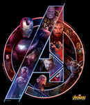 Men's Marvel Avengers: Infinity War Logo Pull Over Hoodie