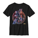 Boy's Marvel Avengers: Infinity War Logo T-Shirt