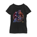 Girl's Marvel Avengers: Infinity War Logo T-Shirt