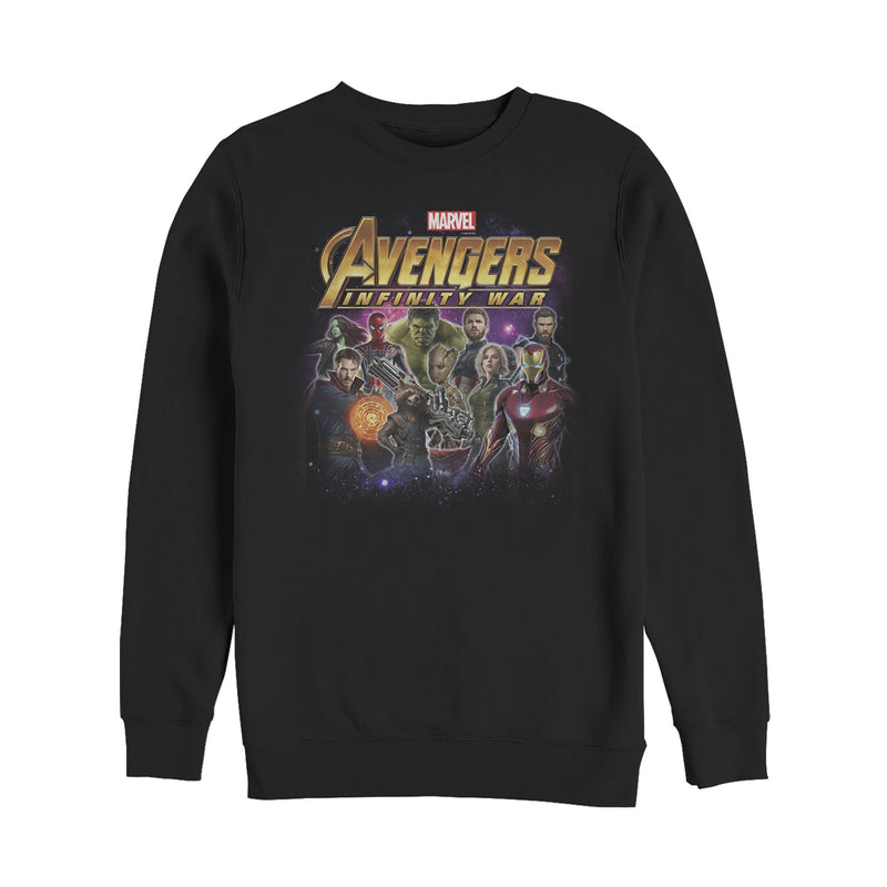 Men's Marvel Avengers: Infinity War Character Shot Sweatshirt